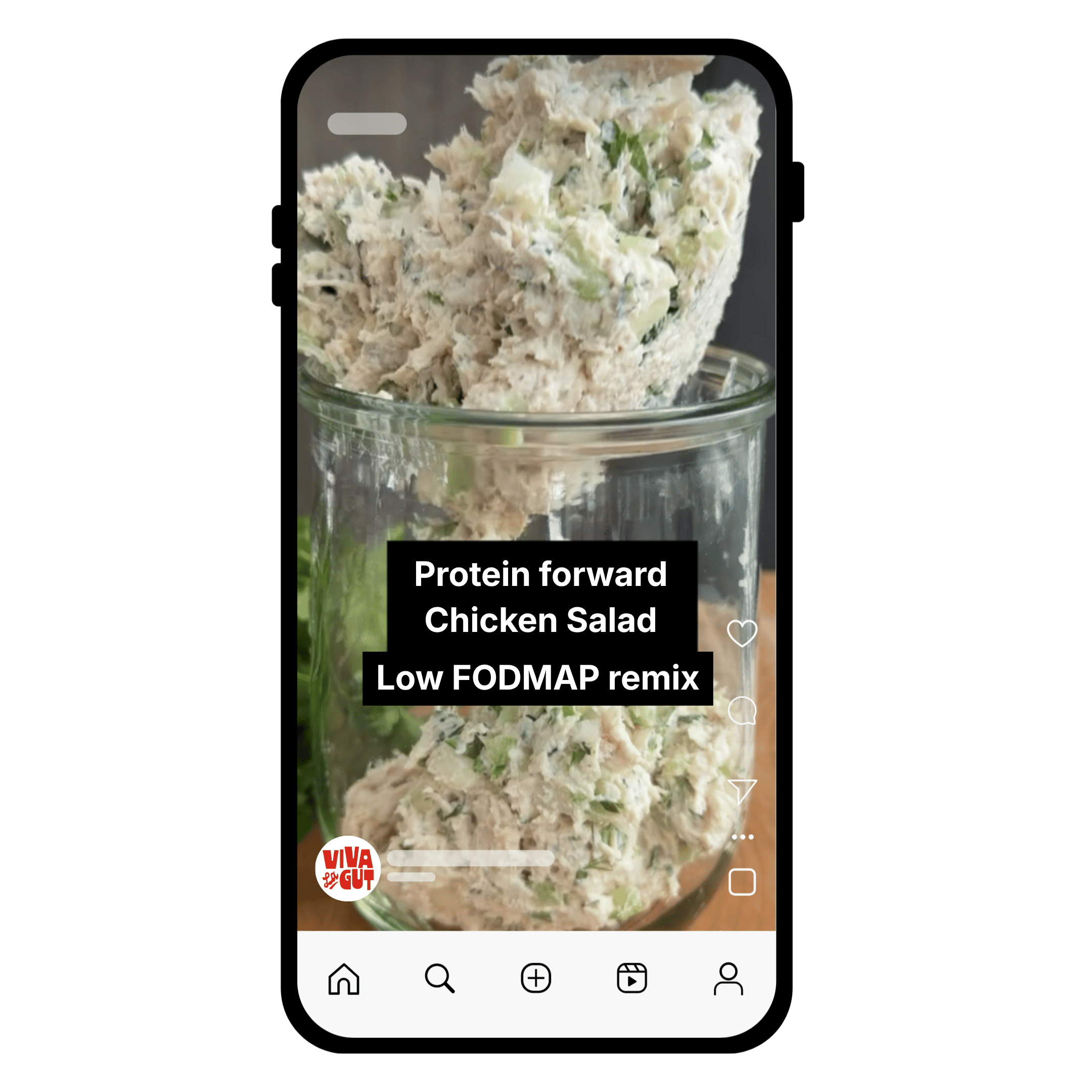 The high protein chicken salad for sensitive stomachs
